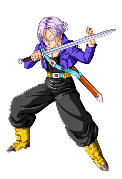 why does trunks have a sword|what sword does trunks use.